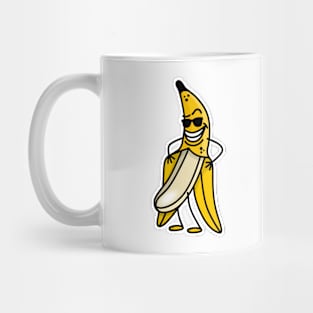 Cool funny banana cartoon Bachelor Party stripper Mug